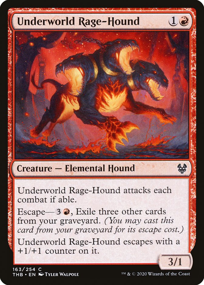 Underworld Rage-Hound [Theros Beyond Death] | Game Master's Emporium (The New GME)