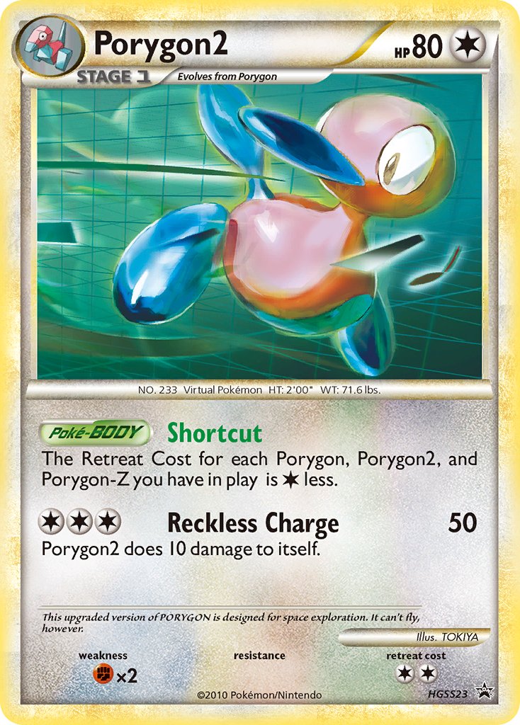Porygon2 (HGSS23) [HeartGold & SoulSilver: Black Star Promos] | Game Master's Emporium (The New GME)