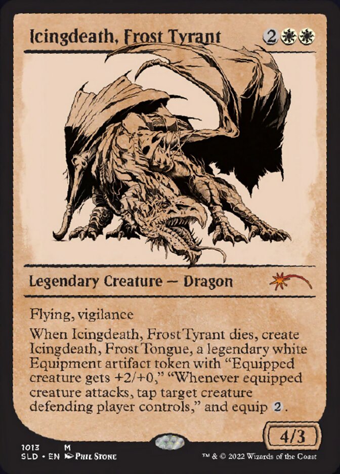 Icingdeath, Frost Tyrant (Showcase) [Secret Lair Drop Series] | Game Master's Emporium (The New GME)