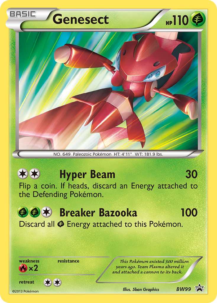 Genesect (BW99) [Black & White: Black Star Promos] | Game Master's Emporium (The New GME)