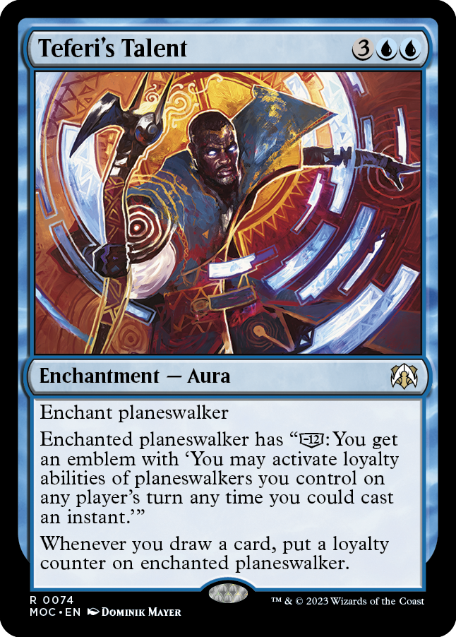 Teferi's Talent [March of the Machine Commander] | Game Master's Emporium (The New GME)