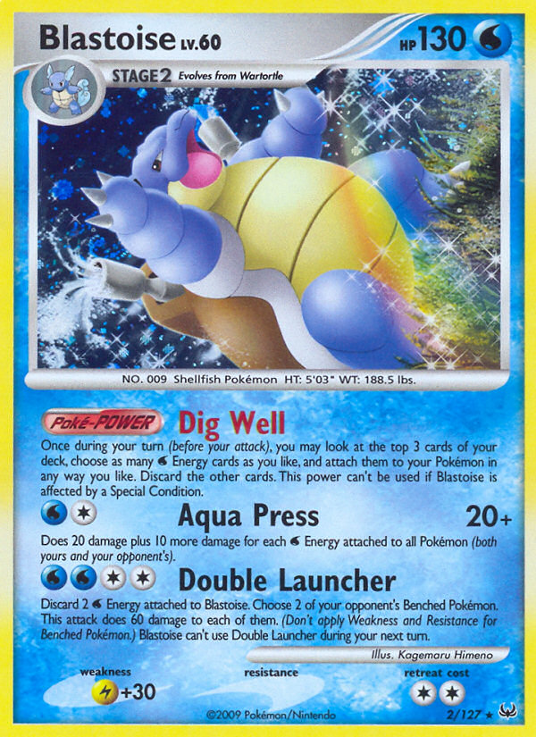 Blastoise (2/127) [Platinum: Base Set] | Game Master's Emporium (The New GME)