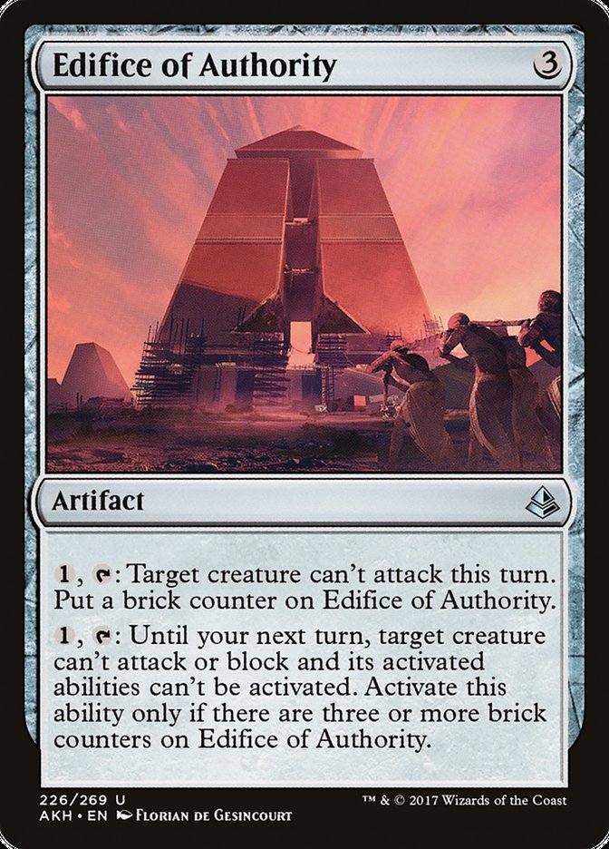 Edifice of Authority [Amonkhet] | Game Master's Emporium (The New GME)