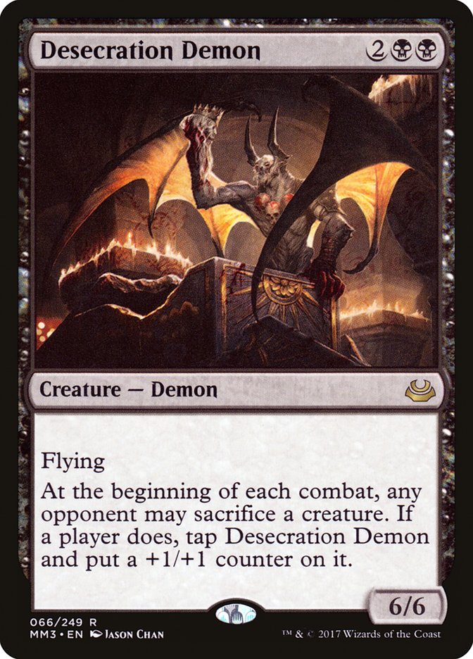 Desecration Demon [Modern Masters 2017] | Game Master's Emporium (The New GME)