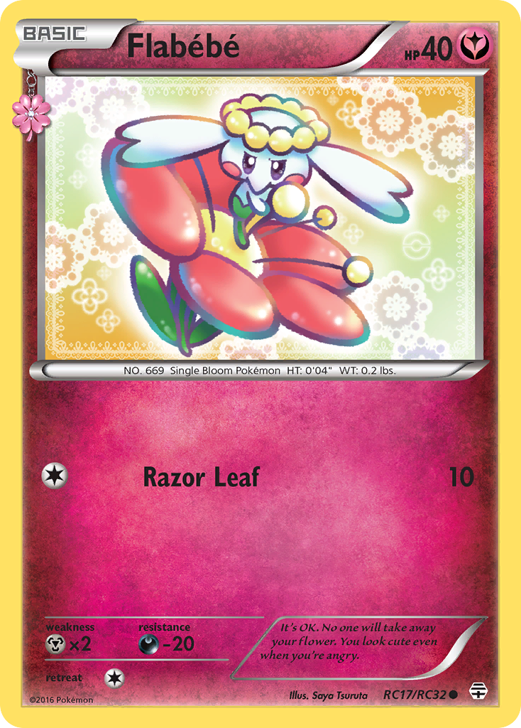 Flabebe (RC17/RC32) [XY: Generations] | Game Master's Emporium (The New GME)