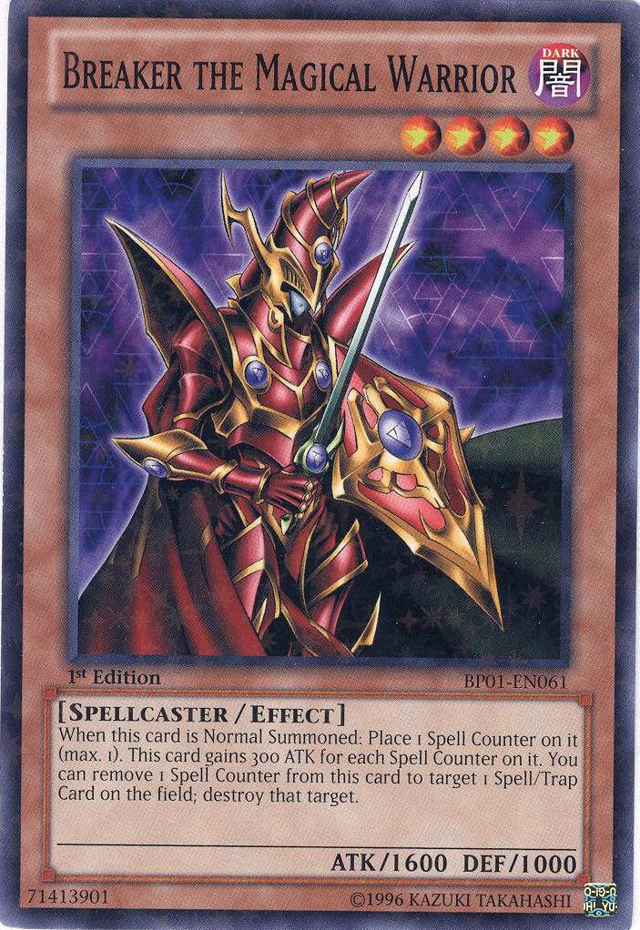 Breaker the Magical Warrior [BP01-EN061] Starfoil Rare | Game Master's Emporium (The New GME)