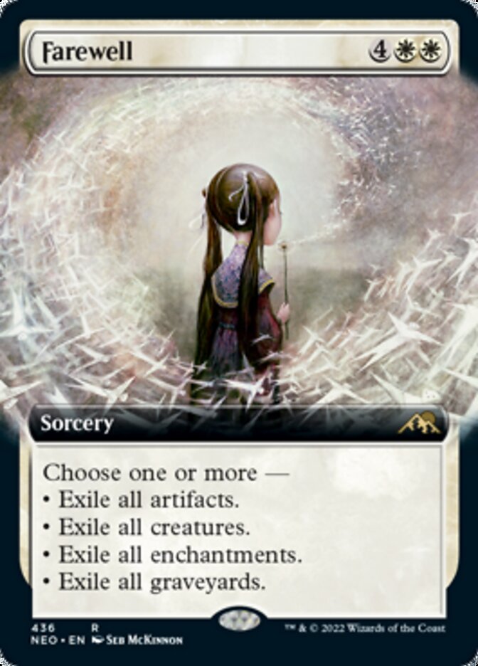 Farewell (Extended Art) [Kamigawa: Neon Dynasty] | Game Master's Emporium (The New GME)