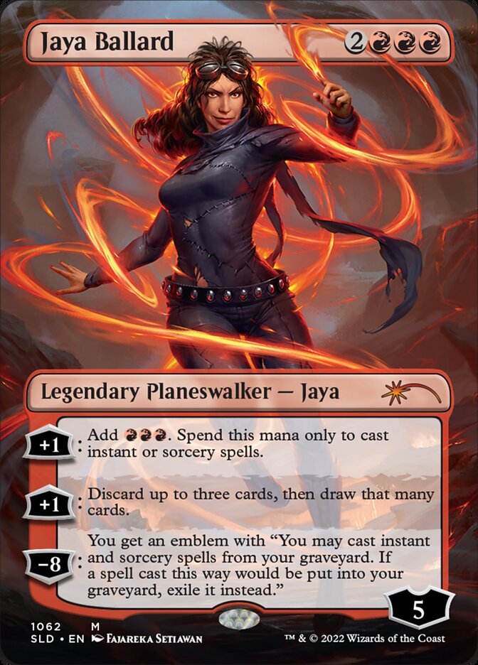 Jaya Ballard (Borderless) [Secret Lair Drop Series] | Game Master's Emporium (The New GME)