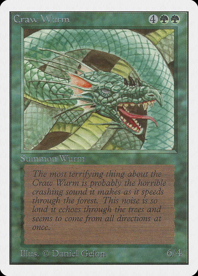 Craw Wurm [Unlimited Edition] | Game Master's Emporium (The New GME)