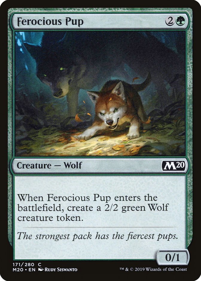 Ferocious Pup [Core Set 2020] | Game Master's Emporium (The New GME)