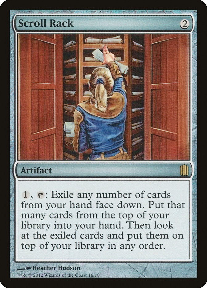 Scroll Rack [Commander's Arsenal] | Game Master's Emporium (The New GME)