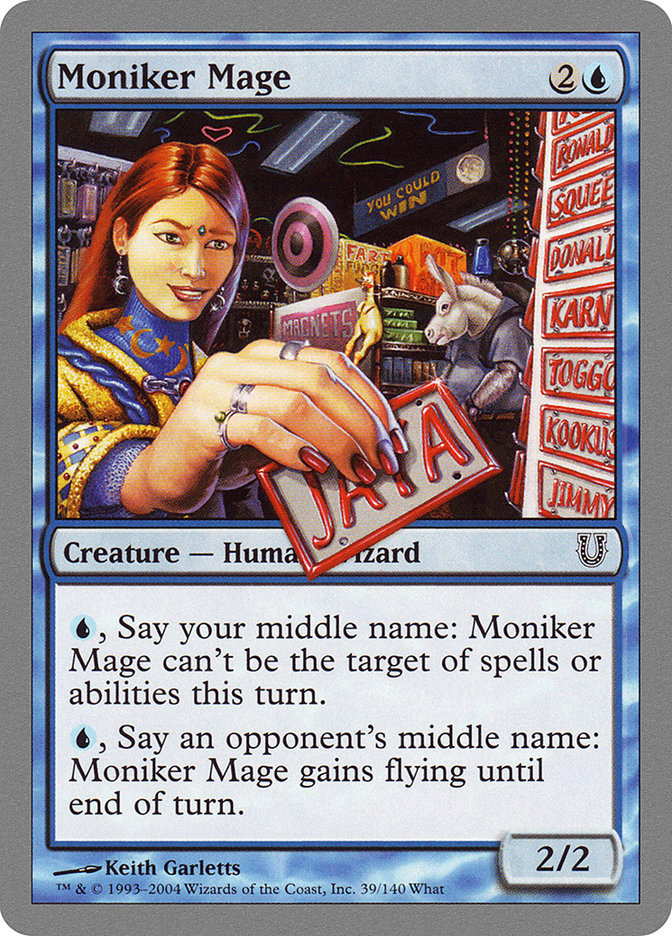 Moniker Mage [Unhinged] | Game Master's Emporium (The New GME)