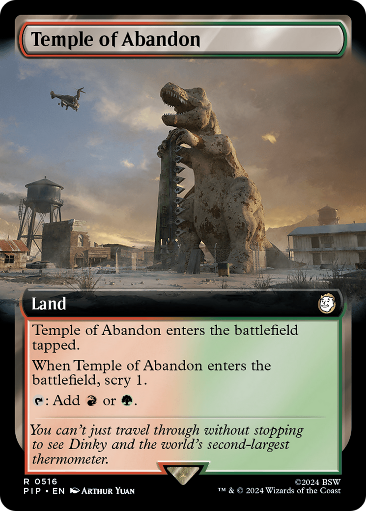 Temple of Abandon (Extended Art) [Fallout] | Game Master's Emporium (The New GME)