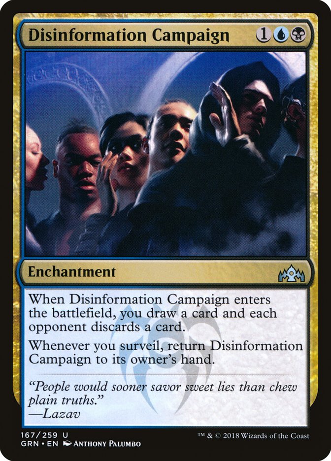 Disinformation Campaign [Guilds of Ravnica] | Game Master's Emporium (The New GME)