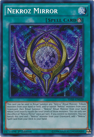 Nekroz Mirror [THSF-EN020] Secret Rare | Game Master's Emporium (The New GME)