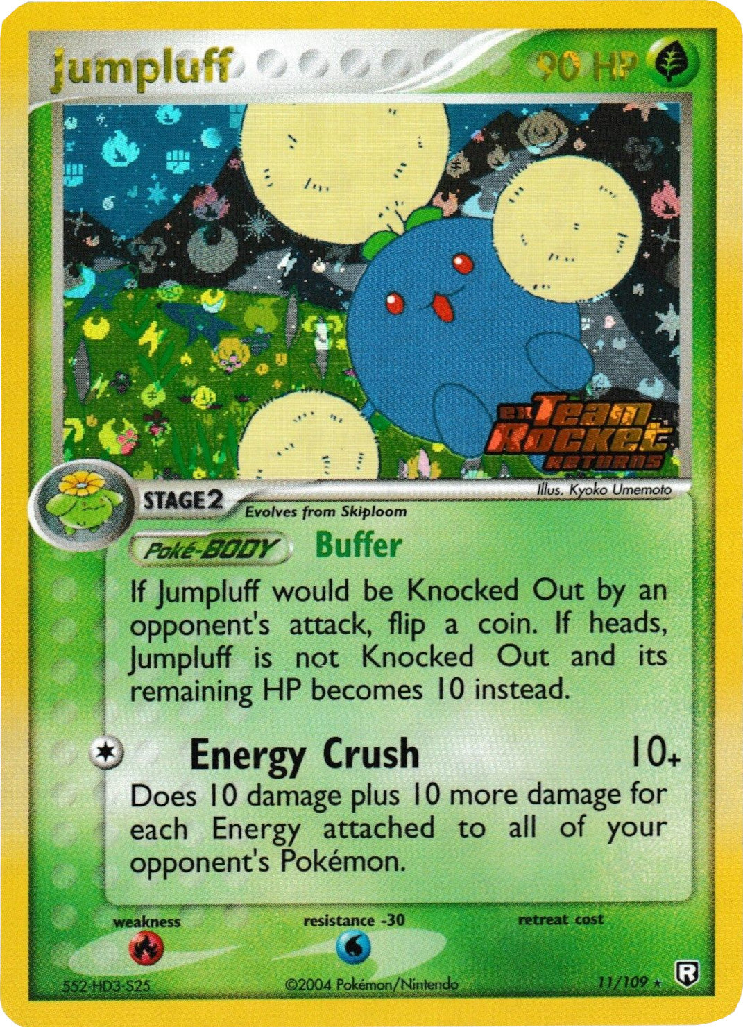 Jumpluff (11/109) (Stamped) [EX: Team Rocket Returns] | Game Master's Emporium (The New GME)