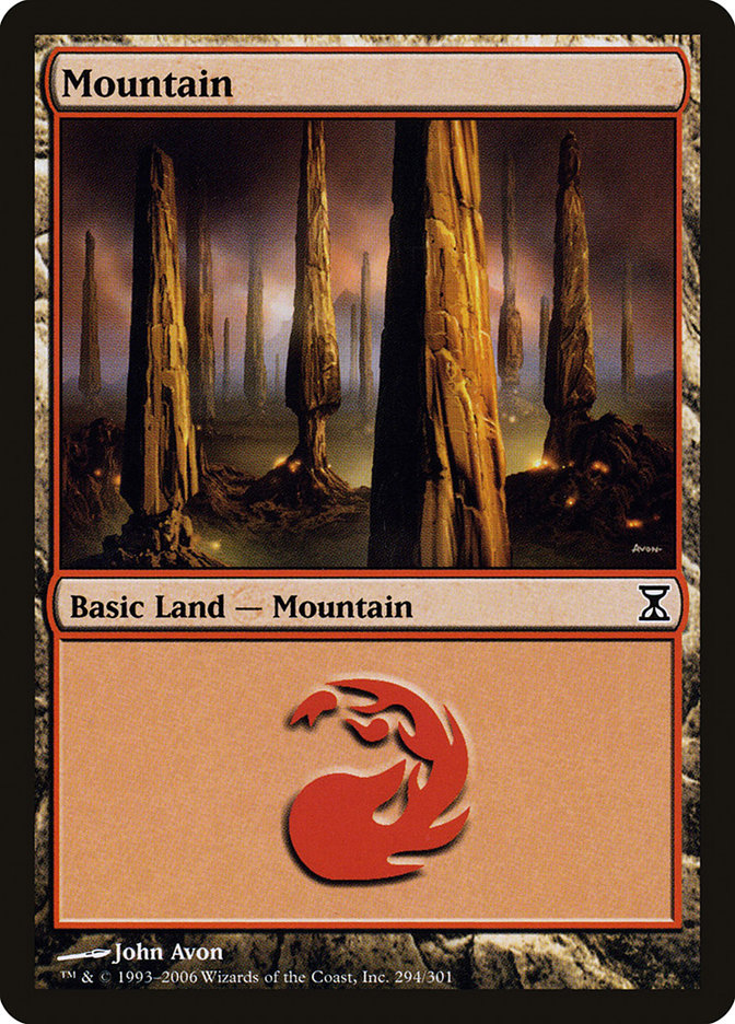 Mountain (294) [Time Spiral] | Game Master's Emporium (The New GME)
