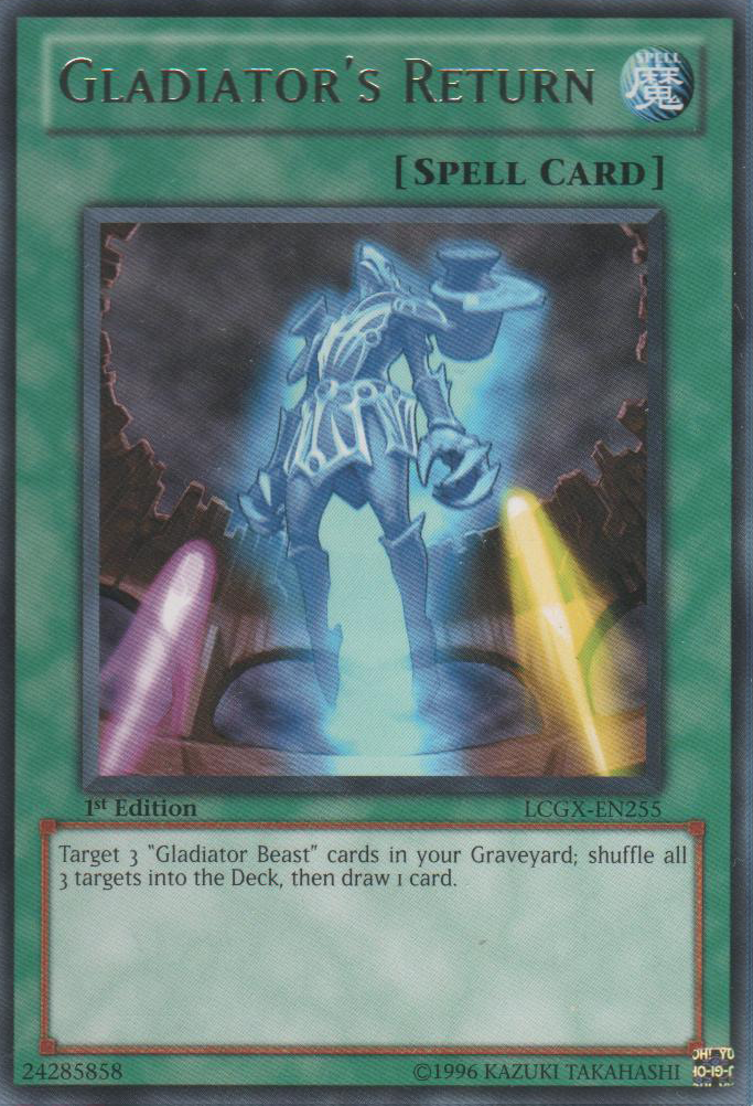 Gladiator's Return [LCGX-EN255] Rare | Game Master's Emporium (The New GME)