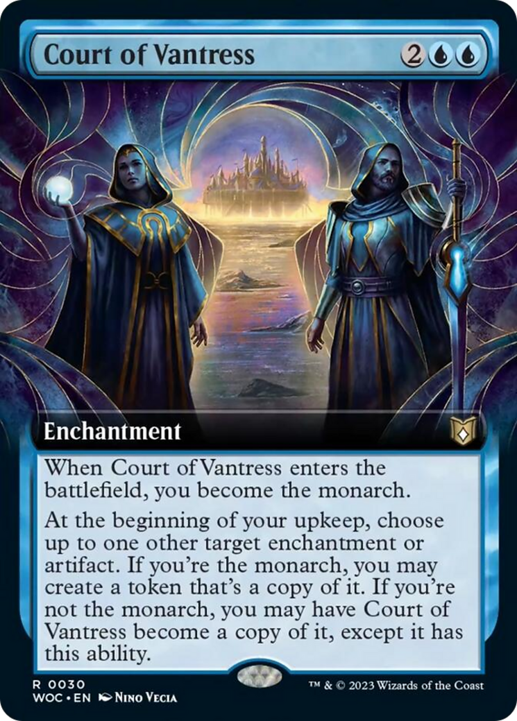 Court of Vantress (Extended Art) [Wilds of Eldraine Commander] | Game Master's Emporium (The New GME)