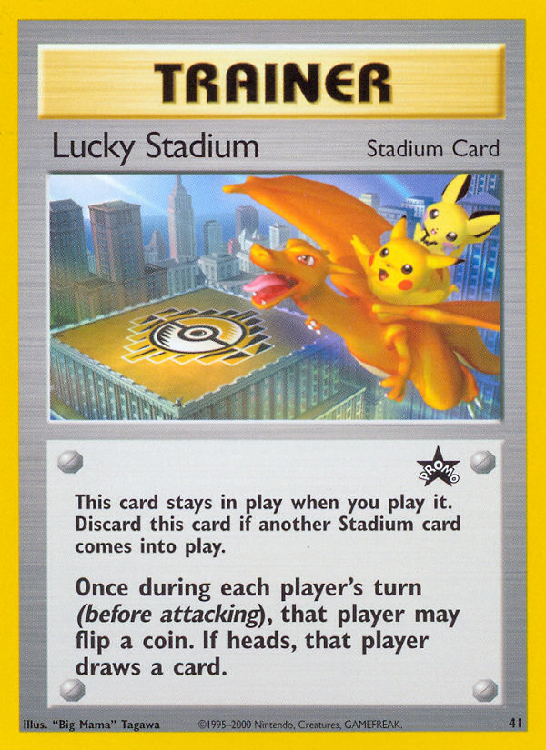 Lucky Stadium (41) [Wizards of the Coast: Black Star Promos] | Game Master's Emporium (The New GME)