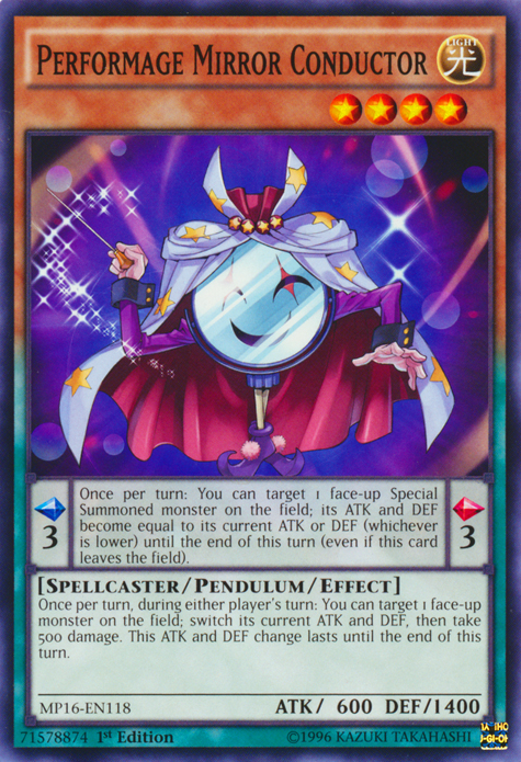 Performage Mirror Conductor [MP16-EN118] Common | Game Master's Emporium (The New GME)