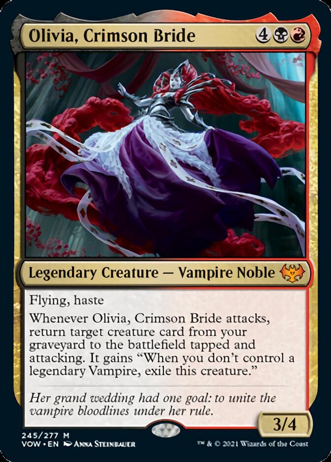Olivia, Crimson Bride [Innistrad: Crimson Vow] | Game Master's Emporium (The New GME)
