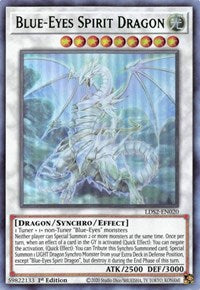 Blue-Eyes Spirit Dragon (Green) [LDS2-EN020] Ultra Rare | Game Master's Emporium (The New GME)