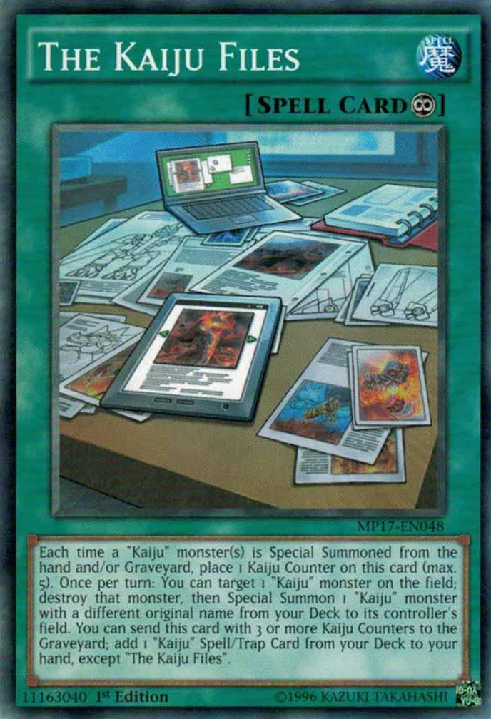 The Kaiju Files [MP17-EN048] Common | Game Master's Emporium (The New GME)