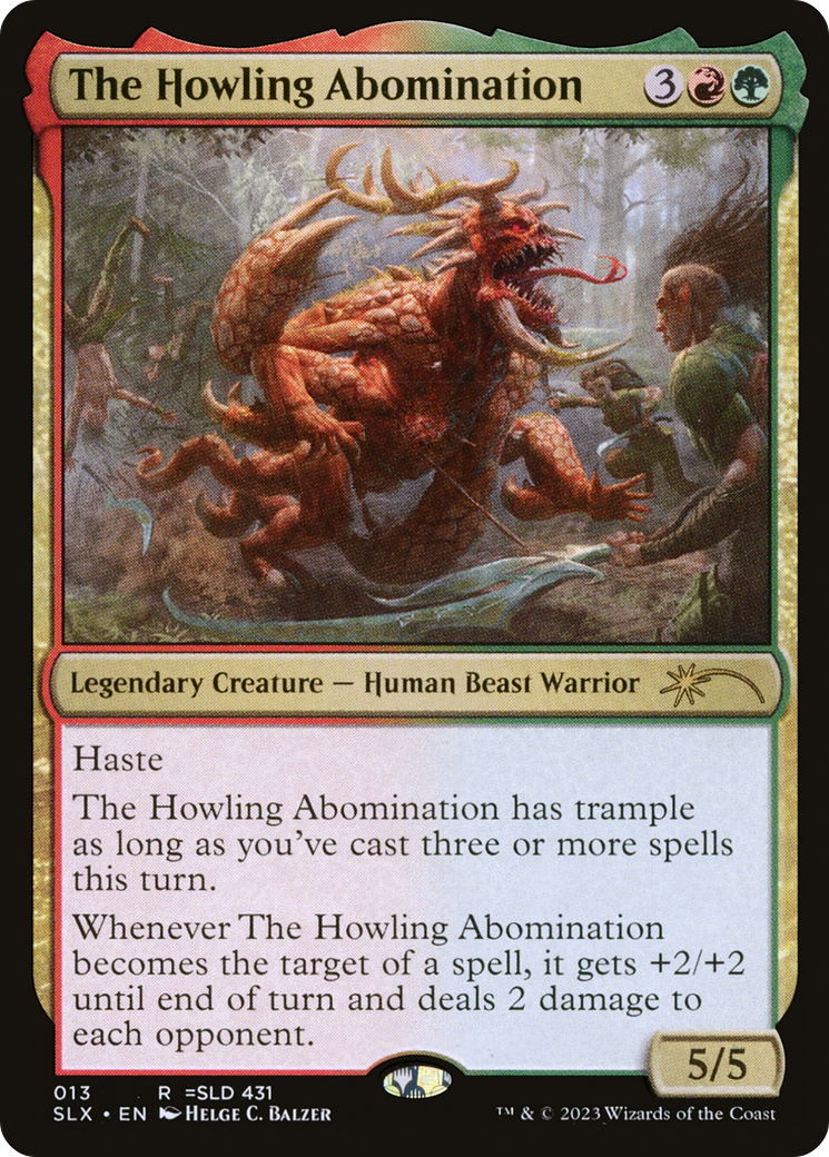 The Howling Abomination [Secret Lair: Universes Within] | Game Master's Emporium (The New GME)