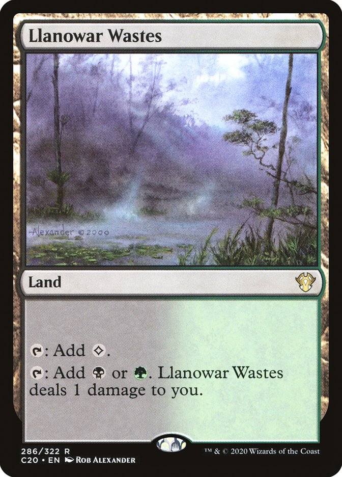 Llanowar Wastes [Commander 2020] | Game Master's Emporium (The New GME)