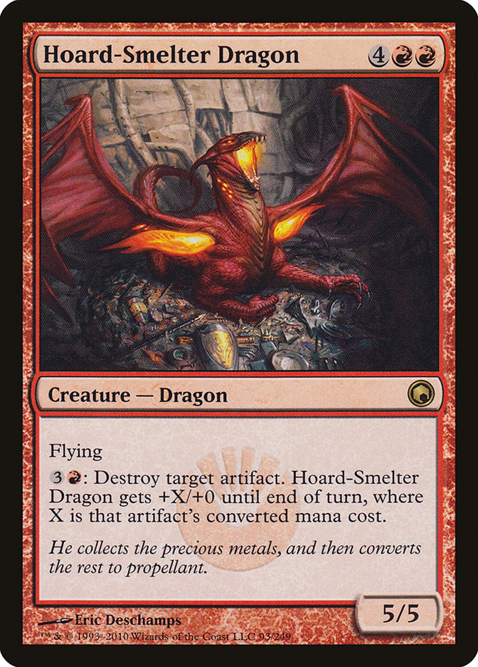 Hoard-Smelter Dragon [Scars of Mirrodin] | Game Master's Emporium (The New GME)