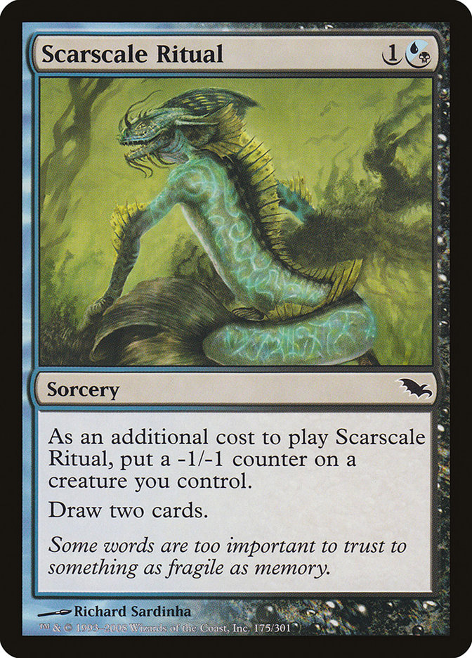 Scarscale Ritual [Shadowmoor] | Game Master's Emporium (The New GME)