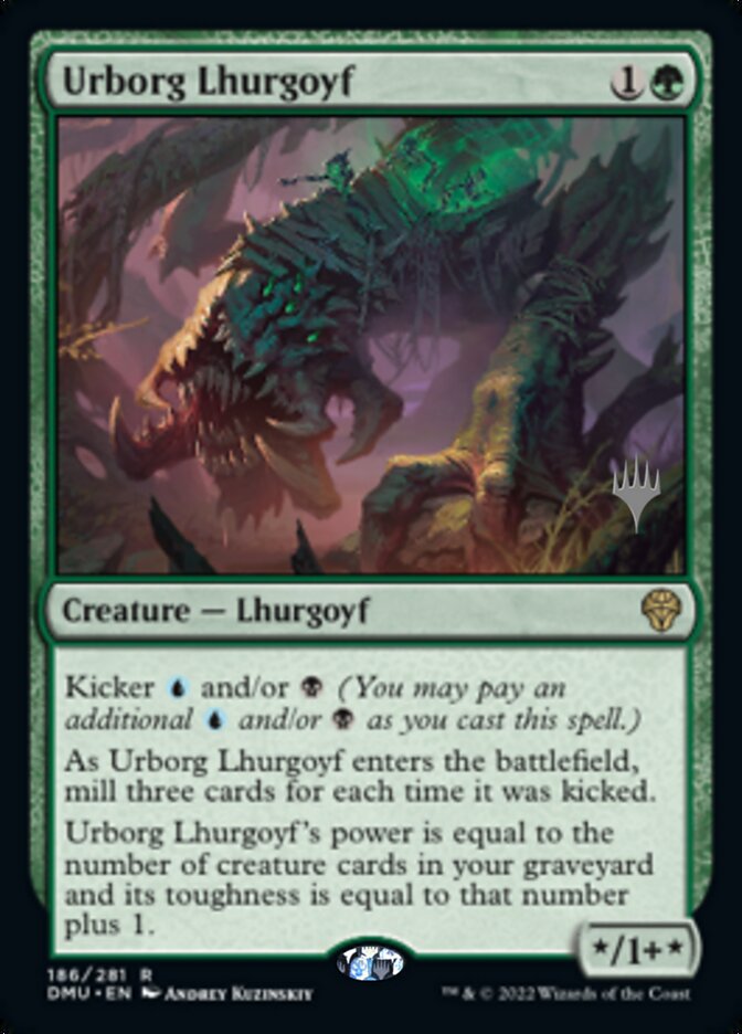 Urborg Lhurgoyf (Promo Pack) [Dominaria United Promos] | Game Master's Emporium (The New GME)