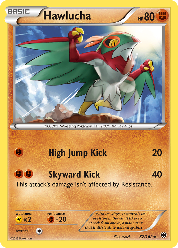 Hawlucha (87/162) [XY: BREAKthrough] | Game Master's Emporium (The New GME)