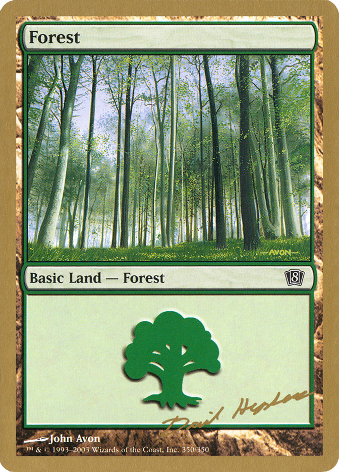 Forest (dh350) (Dave Humpherys) [World Championship Decks 2003] | Game Master's Emporium (The New GME)
