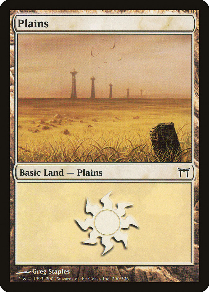 Plains (290) [Champions of Kamigawa] | Game Master's Emporium (The New GME)