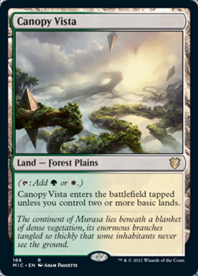 Canopy Vista [Innistrad: Midnight Hunt Commander] | Game Master's Emporium (The New GME)