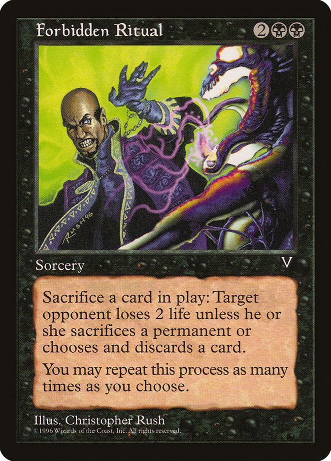 Forbidden Ritual [Visions] | Game Master's Emporium (The New GME)