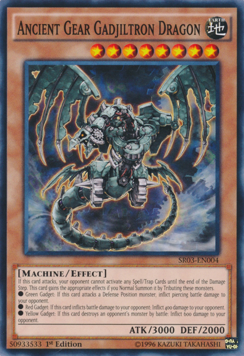 Ancient Gear Gadjiltron Dragon [SR03-EN004] Common | Game Master's Emporium (The New GME)