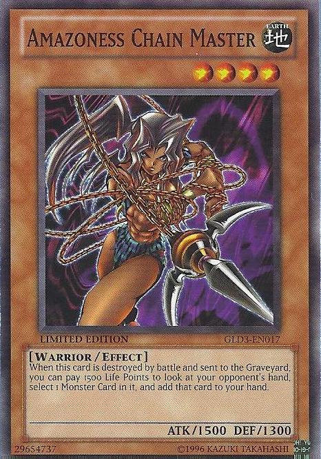 Amazoness Chain Master [GLD3-EN017] Common | Game Master's Emporium (The New GME)