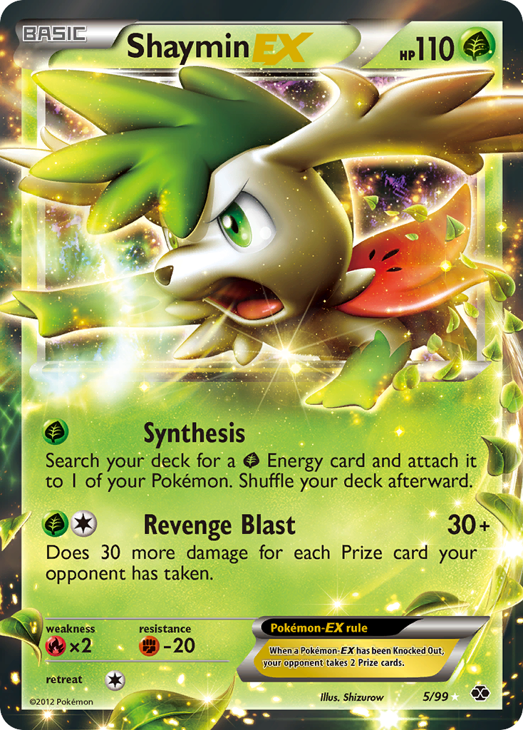 Shaymin EX (5/99) [Black & White: Next Destinies] | Game Master's Emporium (The New GME)