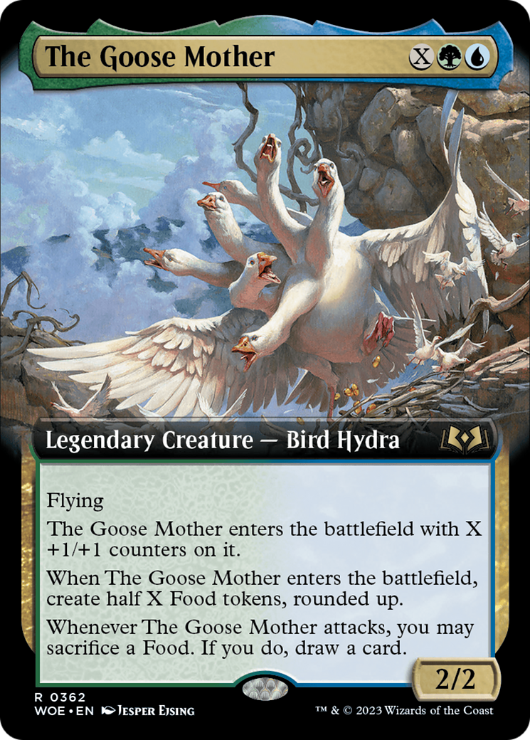 The Goose Mother (Extended Art) [Wilds of Eldraine] | Game Master's Emporium (The New GME)