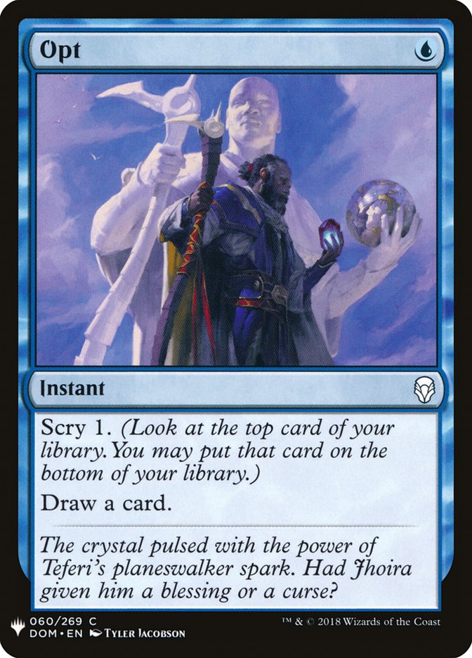 Opt [Mystery Booster] | Game Master's Emporium (The New GME)