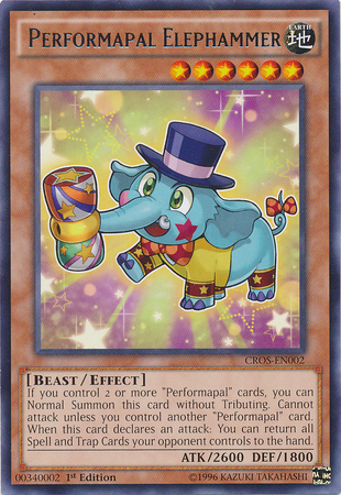 Performapal Elephammer [CROS-EN002] Rare | Game Master's Emporium (The New GME)