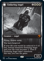 Enduring Angel // Angelic Enforcer [Innistrad: Double Feature] | Game Master's Emporium (The New GME)