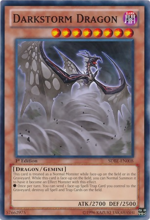 Darkstorm Dragon [SDBE-EN008] Common | Game Master's Emporium (The New GME)