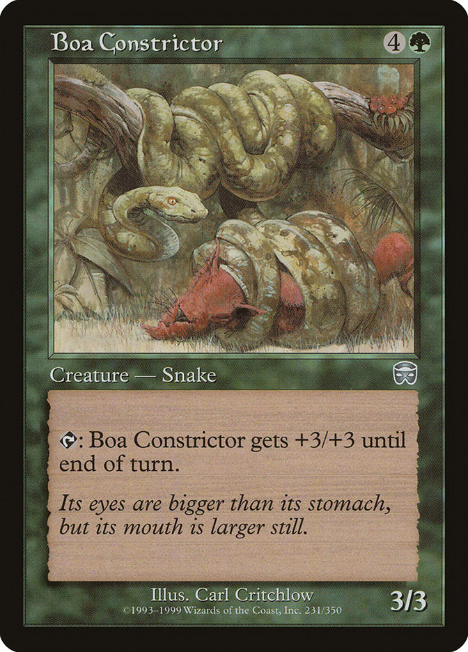 Boa Constrictor [Mercadian Masques] | Game Master's Emporium (The New GME)