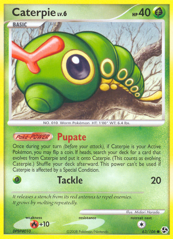 Caterpie (63/106) [Diamond & Pearl: Great Encounters] | Game Master's Emporium (The New GME)
