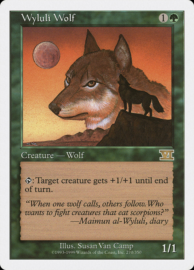 Wyluli Wolf [Classic Sixth Edition] | Game Master's Emporium (The New GME)
