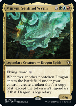 Miirym, Sentinel Wyrm [Commander Legends: Battle for Baldur's Gate] | Game Master's Emporium (The New GME)